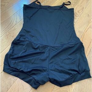 Black dance leotard